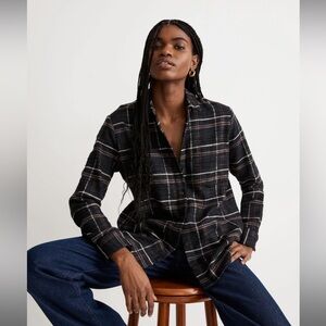 Slub flannel sunday shirt